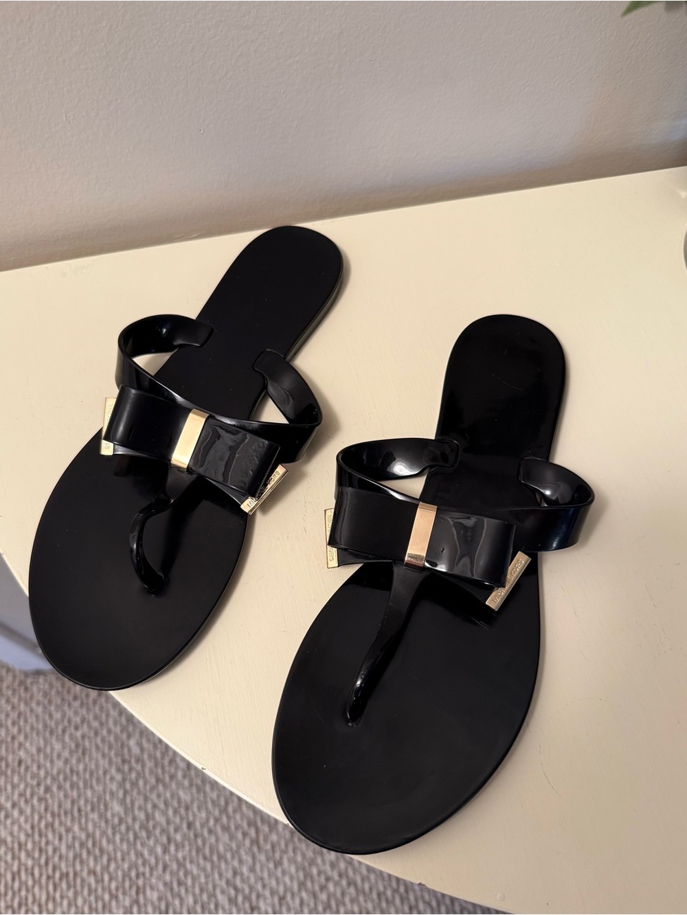 Michael Kors Kayden Jelly Bow Sandals